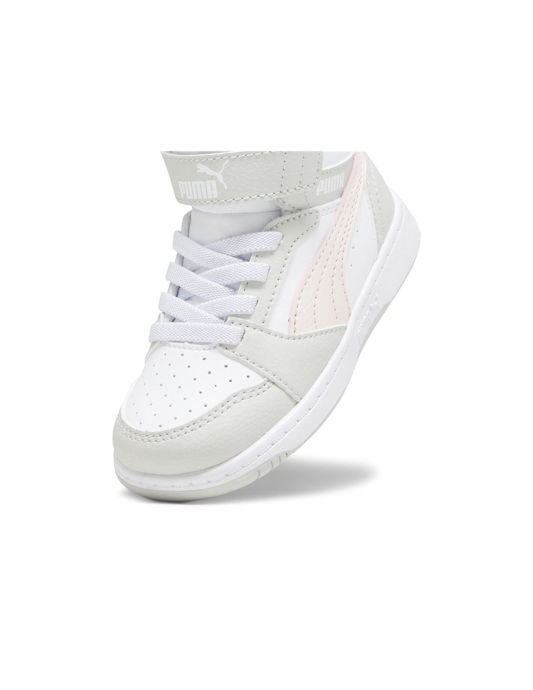 Zapatillas de Puma Rebound V6 Mid Infantil Blanco