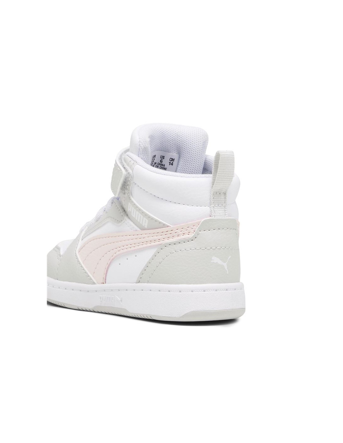 Zapatillas de Puma Rebound V6 Mid Infantil Blanco