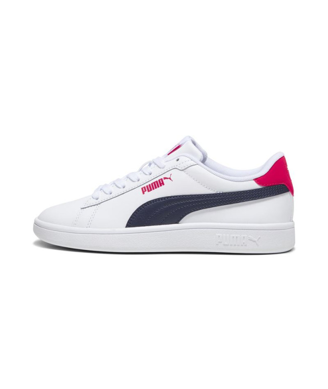 Zapatillas de Puma Smash 3.0 L Infantil Blanco