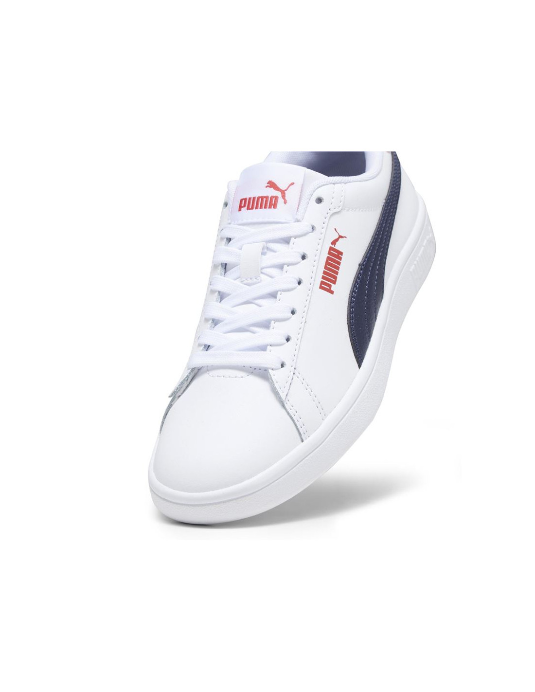 Zapatillas de Puma Smash 3.0 L Infantil Blanco