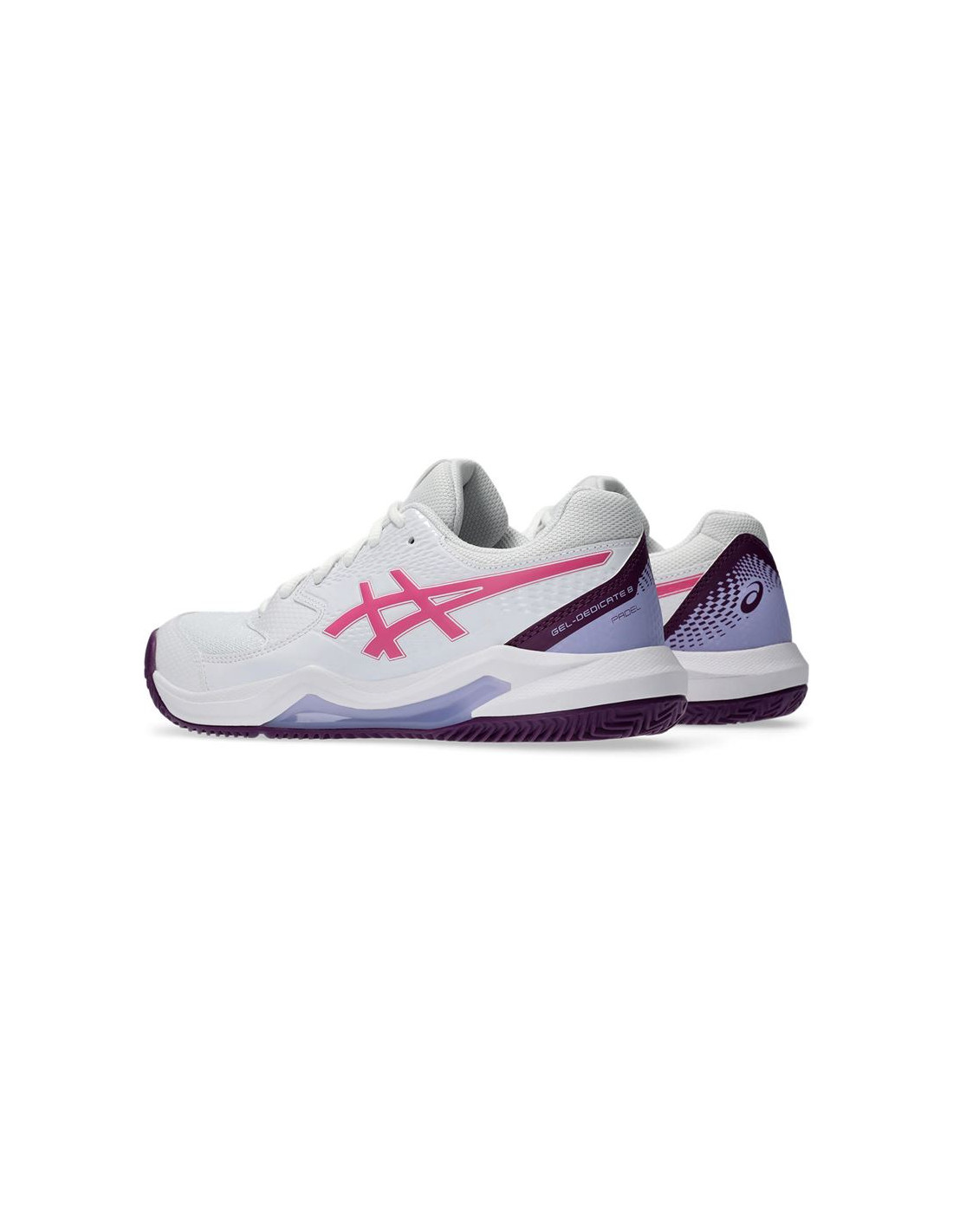 Zapatillas de Pádel ASICS Gel-Dedicate 8 Padel Mujer Blanco