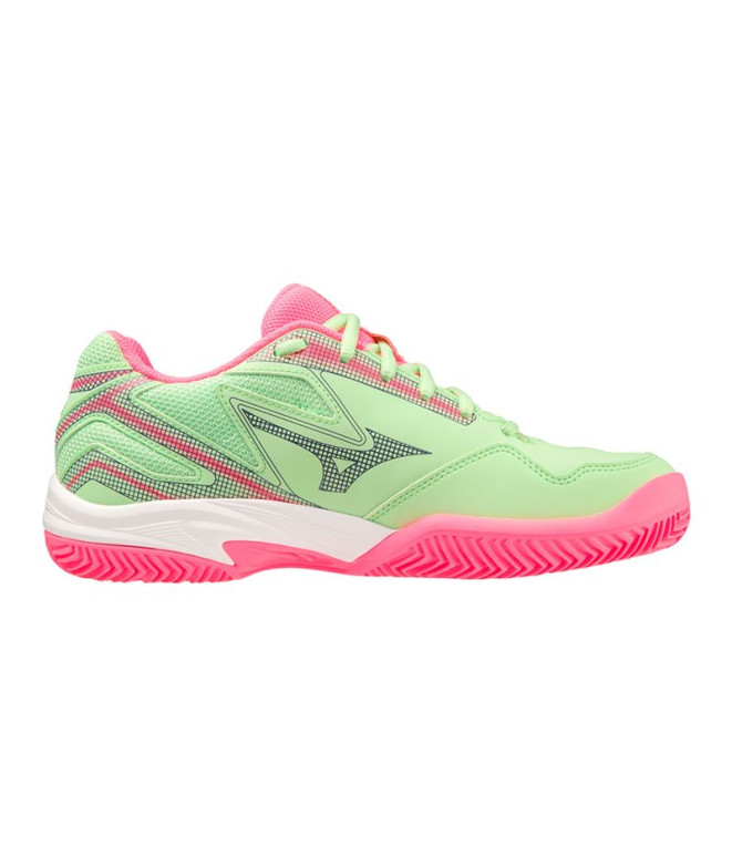 Zapatillas de Pádel Mizuno Break Shot 4 Padel Verde Mujer