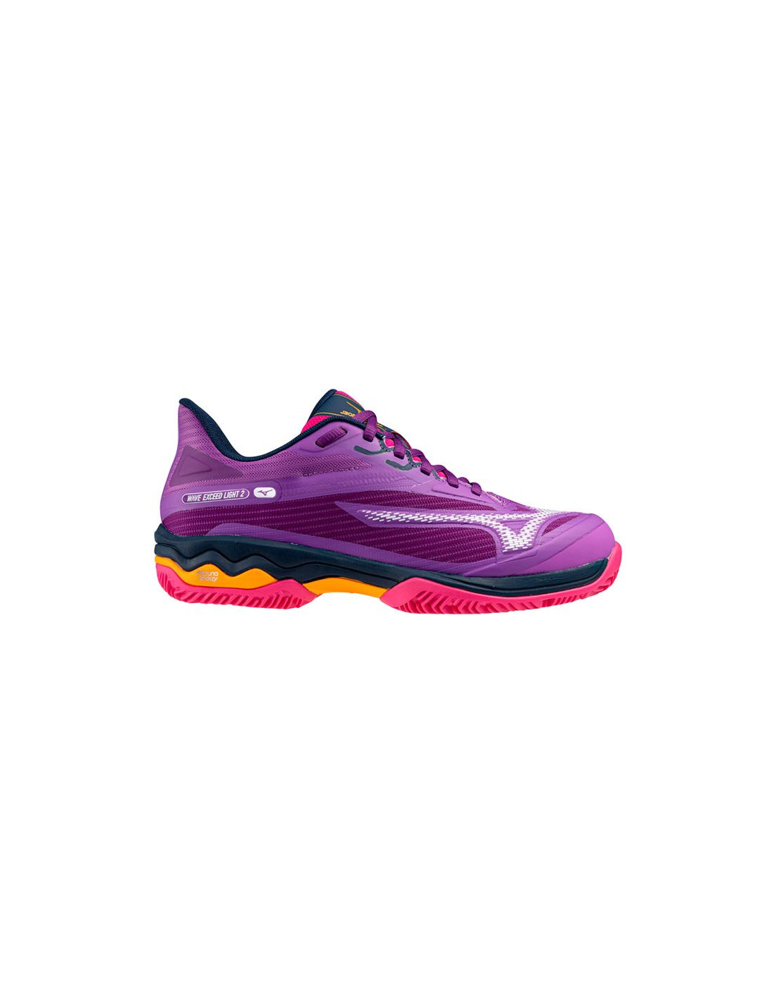 Zapatillas de Pádel Mizuno Wave Exceed Light 2 Padel Mujer Púrpura