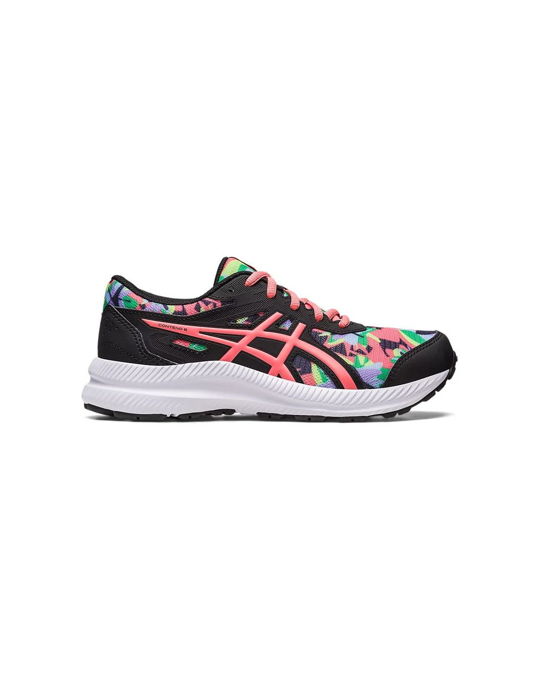 Zapatillas de Running ASICS Contend 8 GS Negro