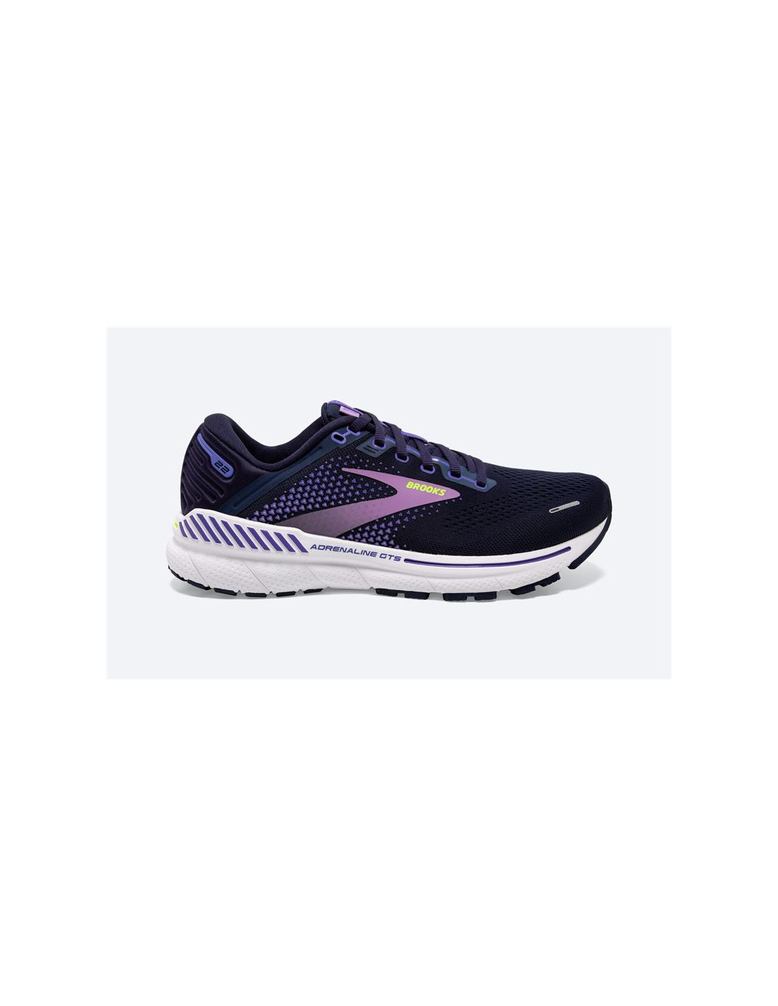 Zapatillas de Running Brooks Adrenaline GTS 22 Mujer Negro/Azul