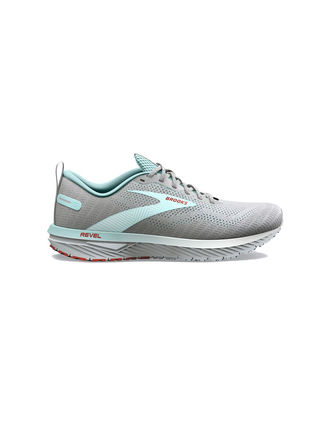 Zapatillas de Running Brooks Revel 6 Gris Mujer