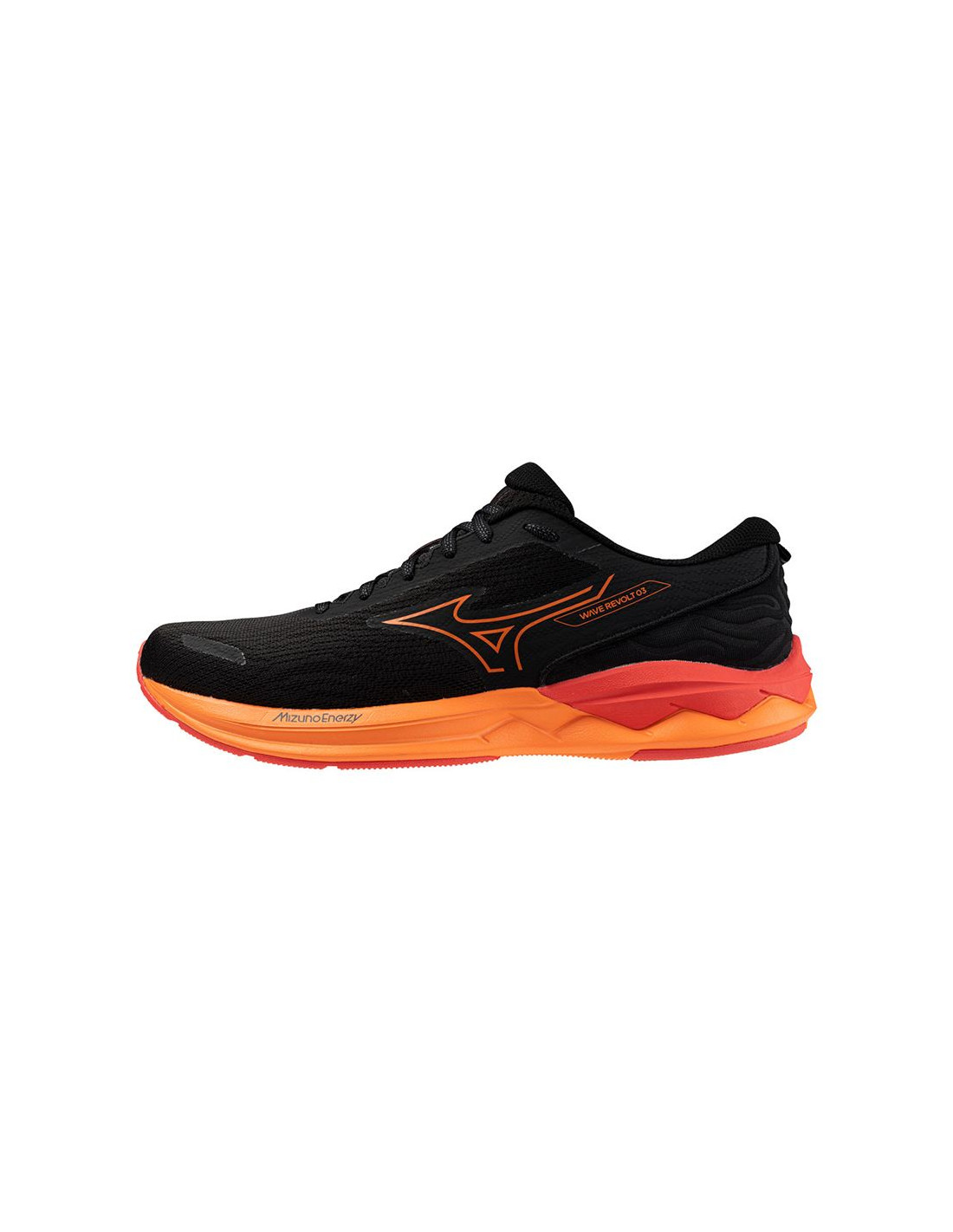 Zapatillas De Running Mizuno Wave Revolt 3 Hombre Negro