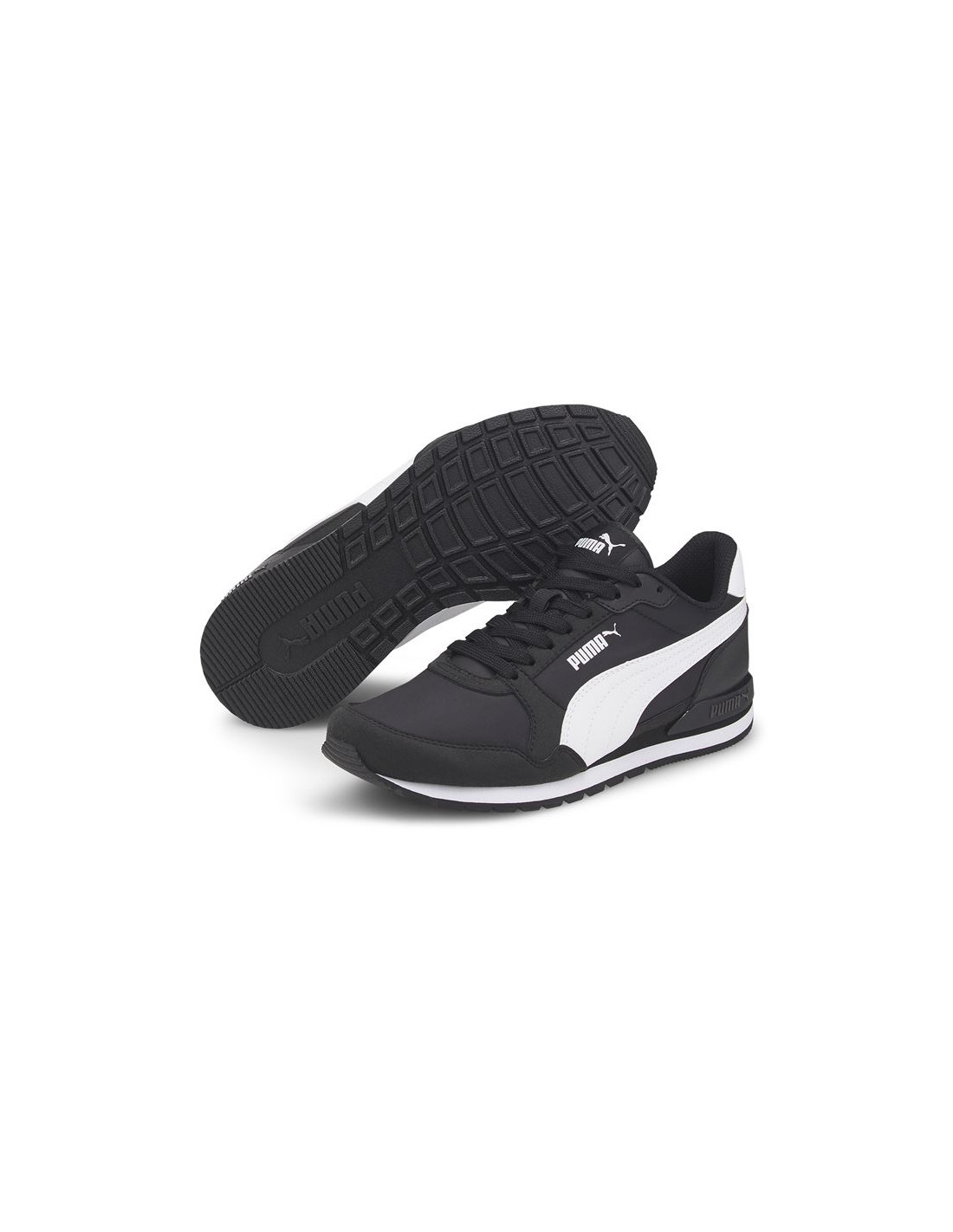 Zapatillas de Running Puma de St Runner V3 Bk Niño