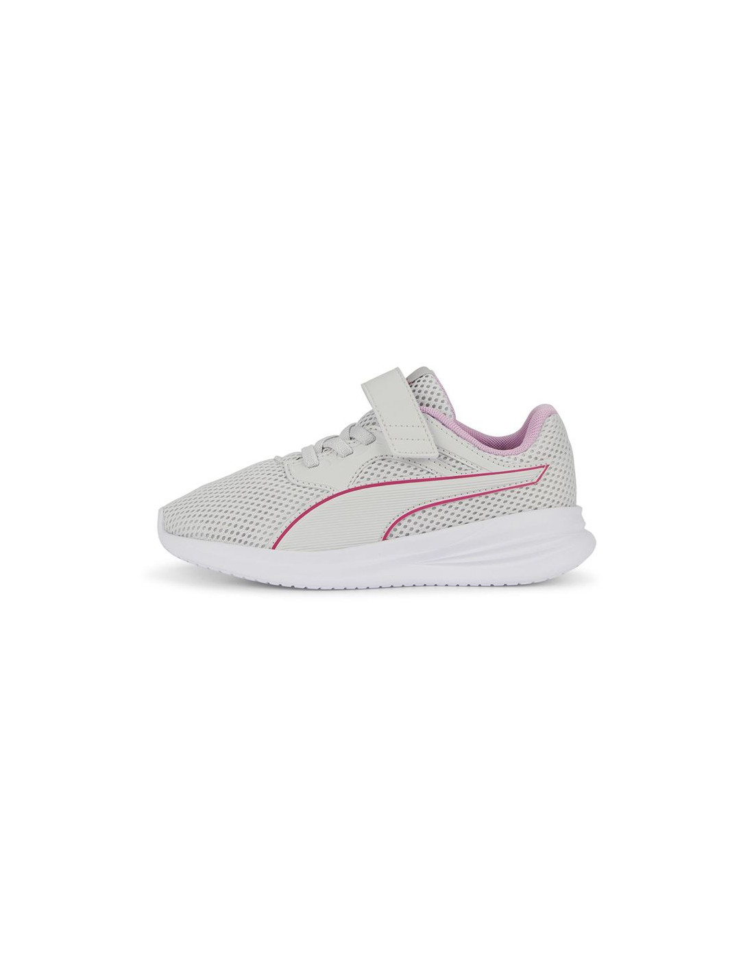 Zapatillas De Running Puma Transport Block Ac P Niño Feather Gris