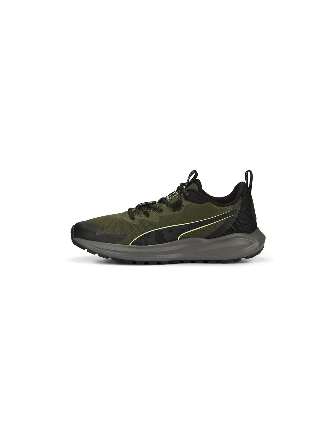 Zapatillas De Running Puma Twitch Runner Trail Green Moss