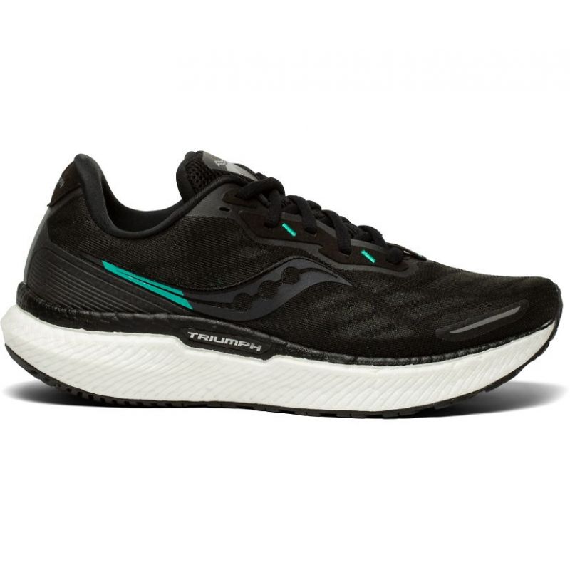 Zapatillas de running Saucony Triumph 19 (Negro/Blanco) mujer