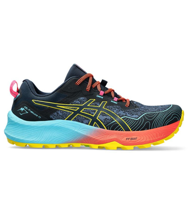 Zapatillas de Trail ASICS Gel-Trabuco 11 Hombre Azul/Vi nt Yellow