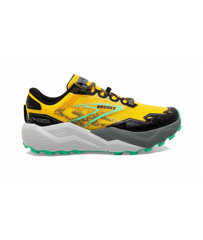 Zapatillas de Trail Brooks Caldera 7 Hombre Amarillo/Negro