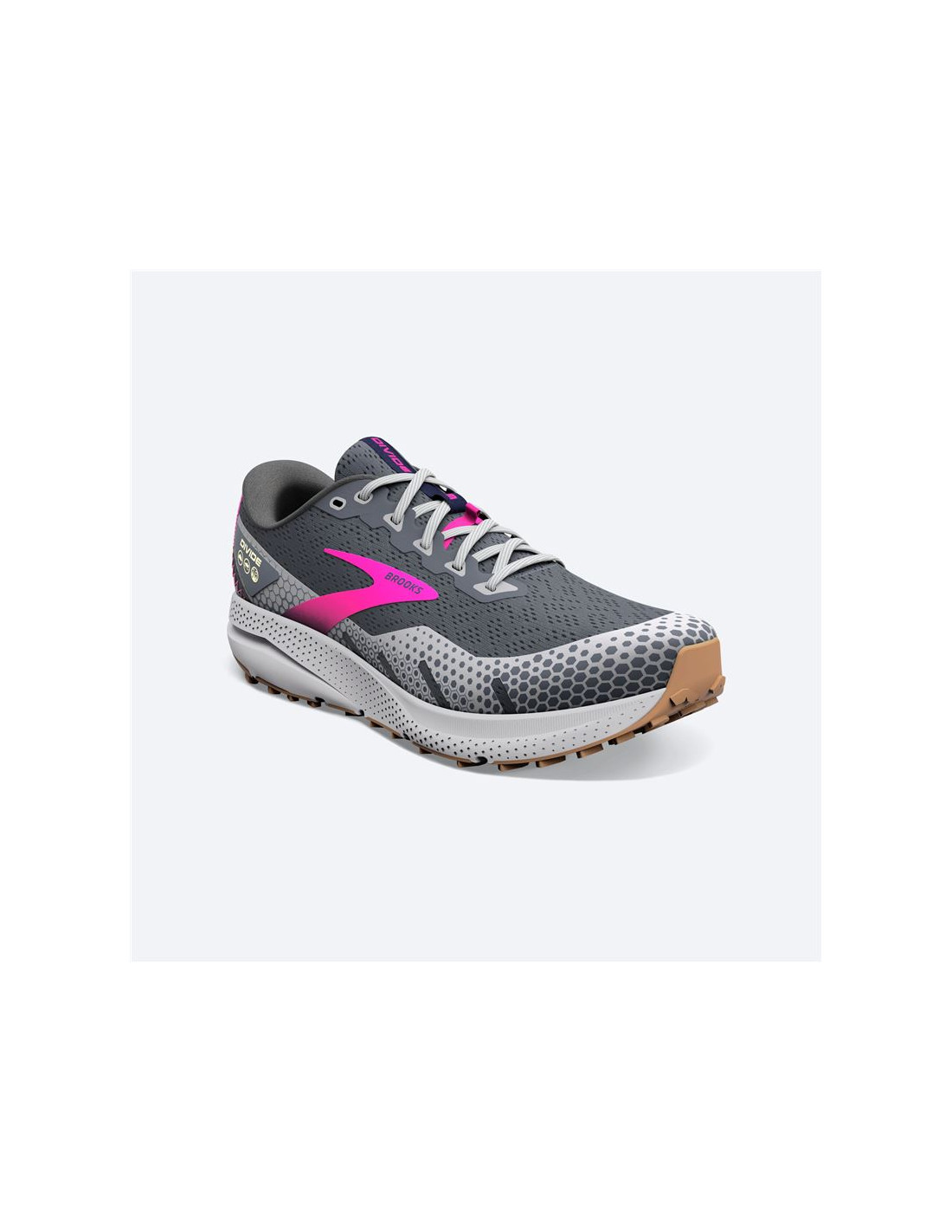 Zapatillas de Trail Brooks Divide 3 Gris Mujer