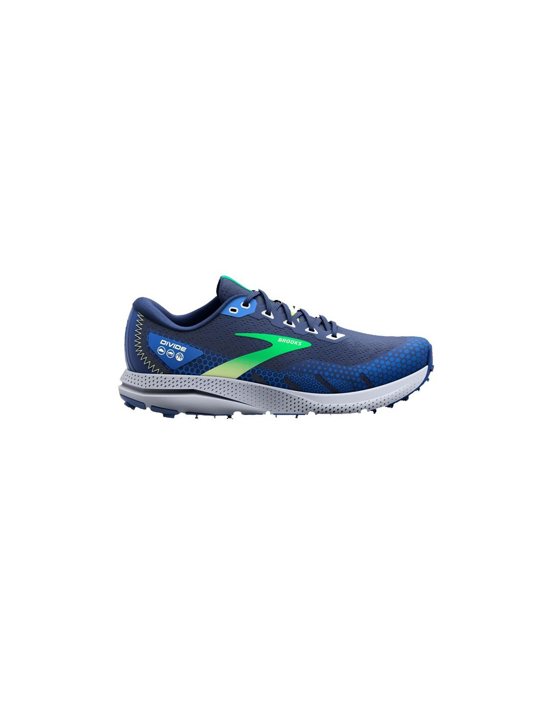 Zapatillas de Trail Brooks Divide 3 Hombre Blue/Green/Grey