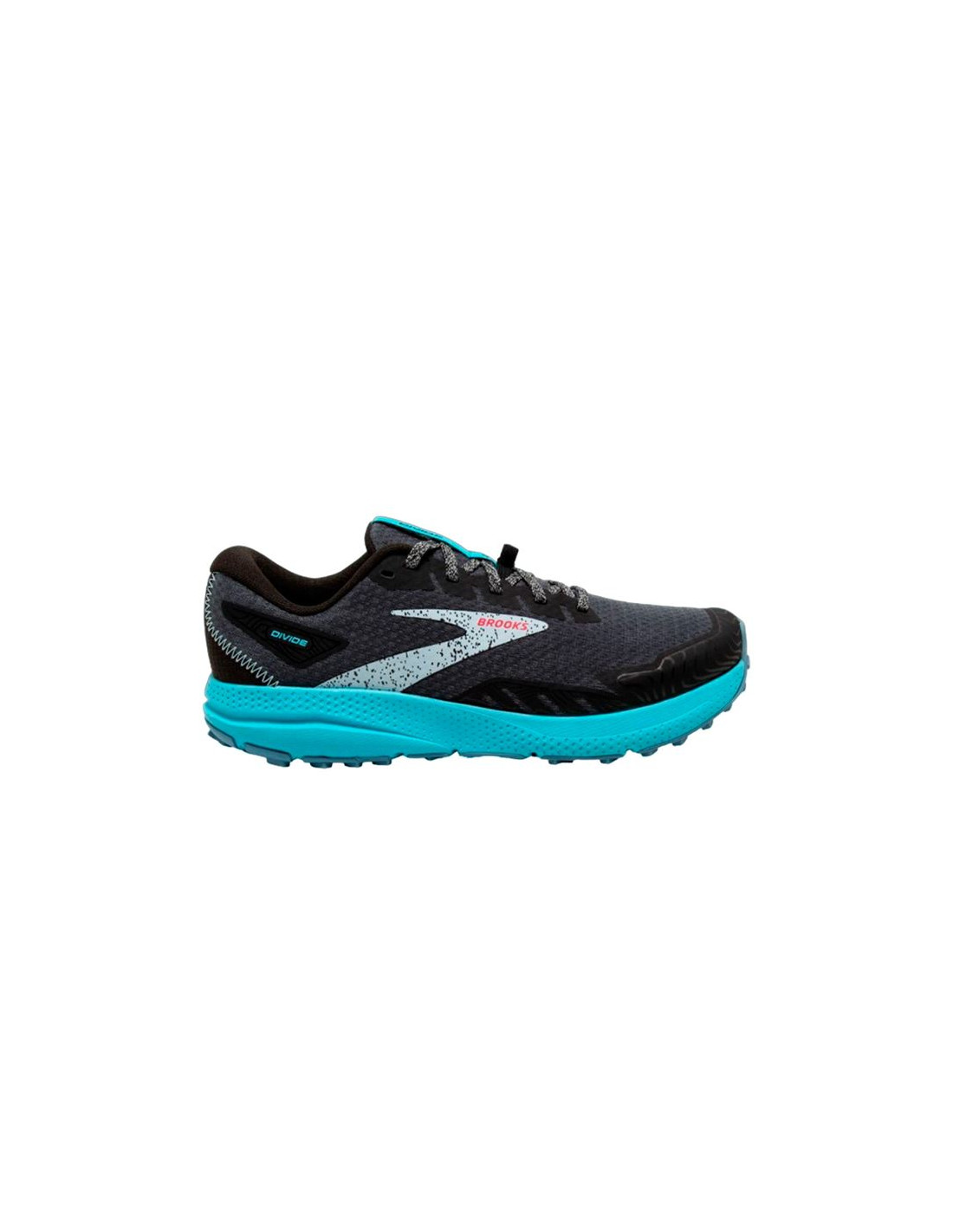 Zapatillas de Trail Brooks Divide 4 Mujer Black/Ebony/Bluefish