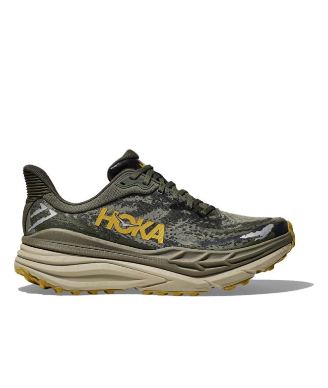 Zapatillas de Trail Hoka Stinson 7 Hombre Verde oliva