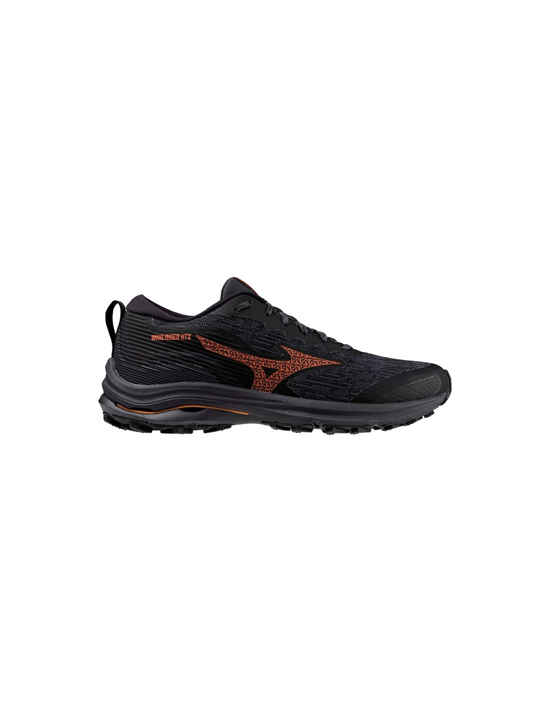 Zapatillas De Trail Mizuno Wave Rider Gtx Hombre Negro