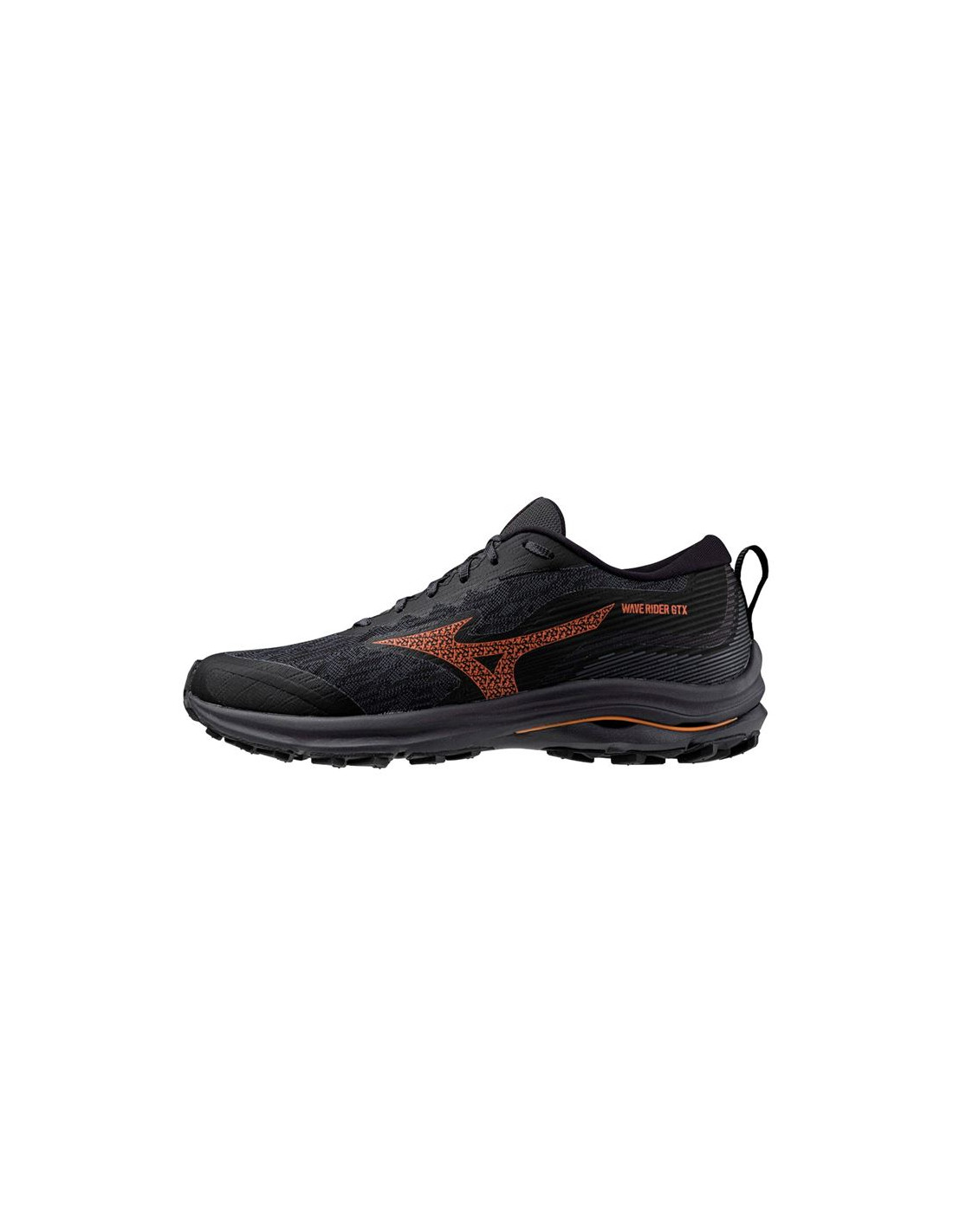 Zapatillas De Trail Mizuno Wave Rider Gtx Hombre Negro