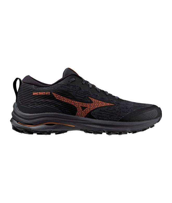 Zapatillas De Trail Mizuno Wave Rider Gtx Hombre Negro