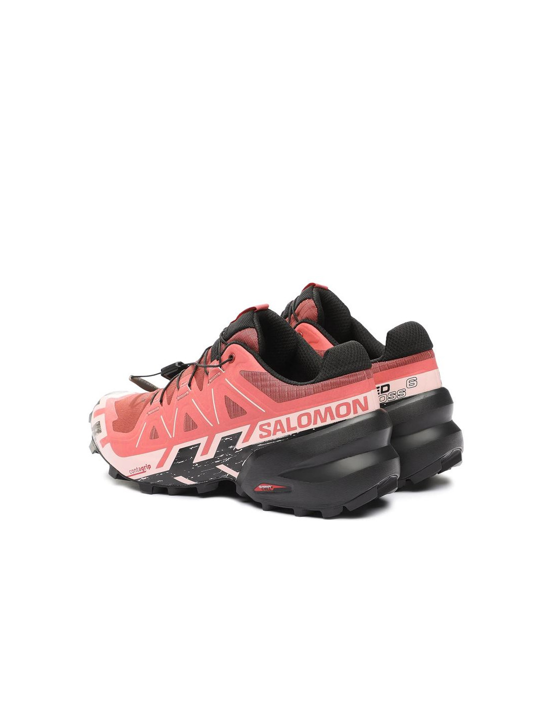 Zapatillas de Trail Salomon Speedcross 6 Cow Hide / Black / English Rose Mujer