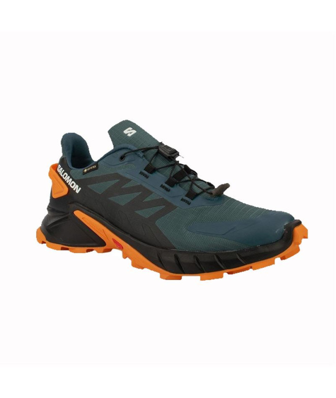 Zapatillas de Trail Salomon Supercross 4 Gore-Tex Negro/Naranja Hombre