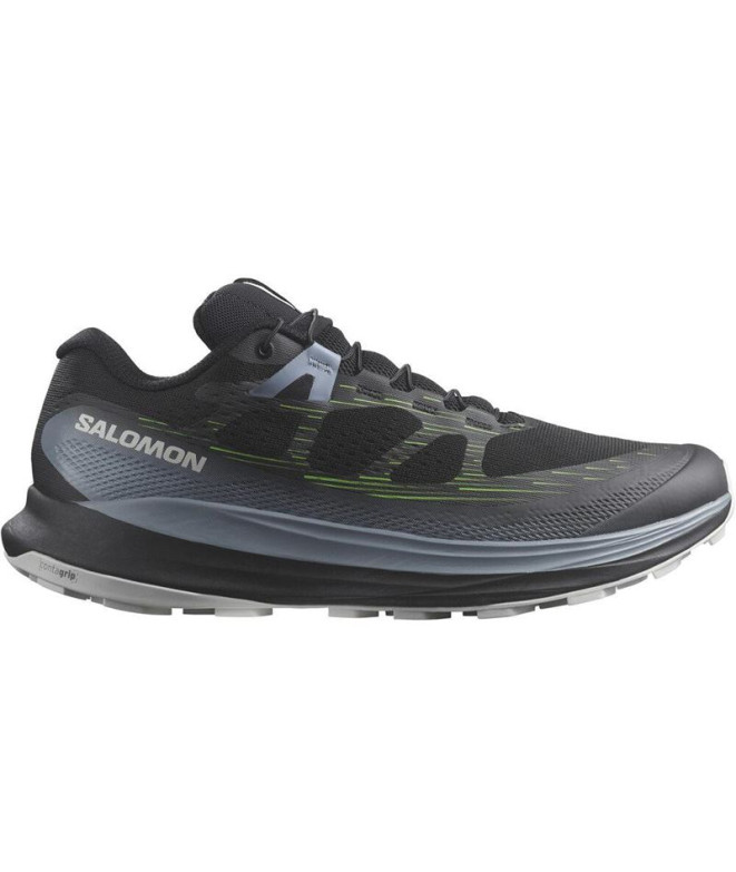 Zapatillas de Trail Salomon Ultra Glide 2 Black / Flint Stone / Green Gecko Hombre