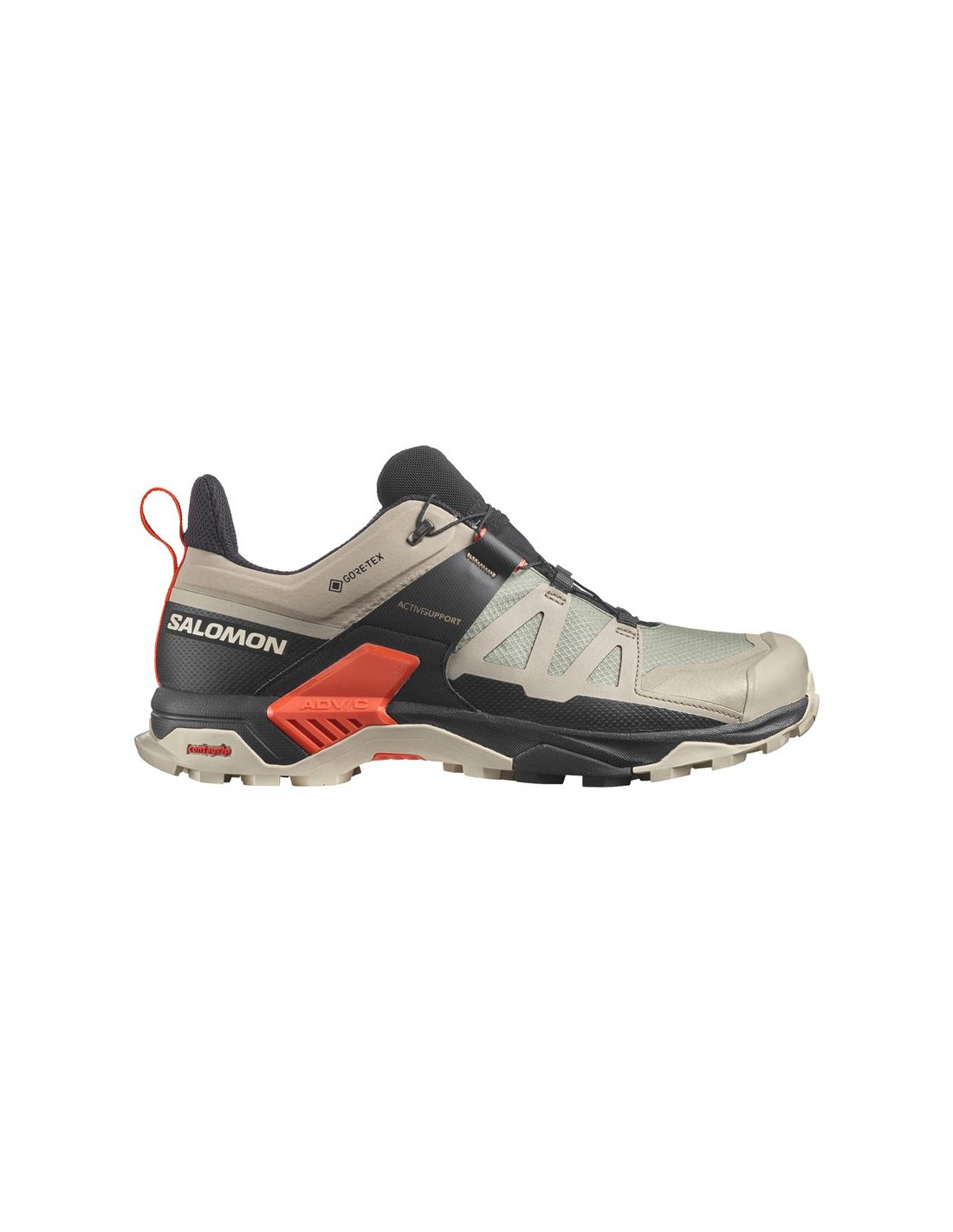 Zapatillas de trail Salomon X Ultra 4 Gore-Tex gris Hombre