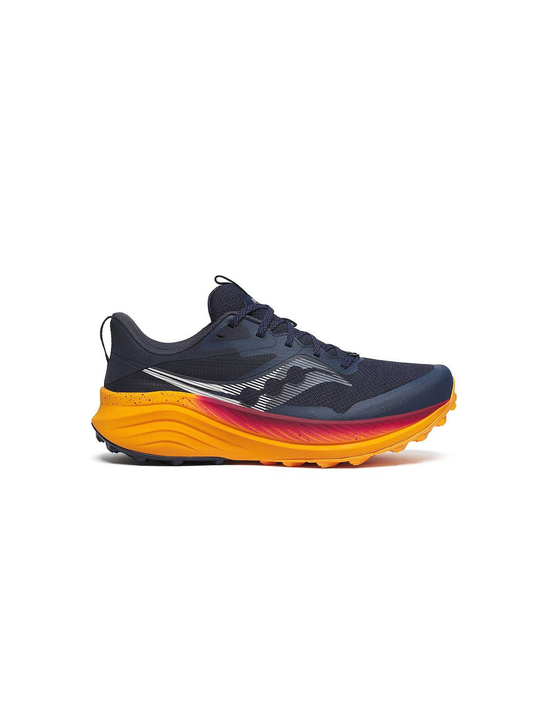 Zapatillas de Trail Saucony Aura Tr Gtx Hombre Azul Naranja