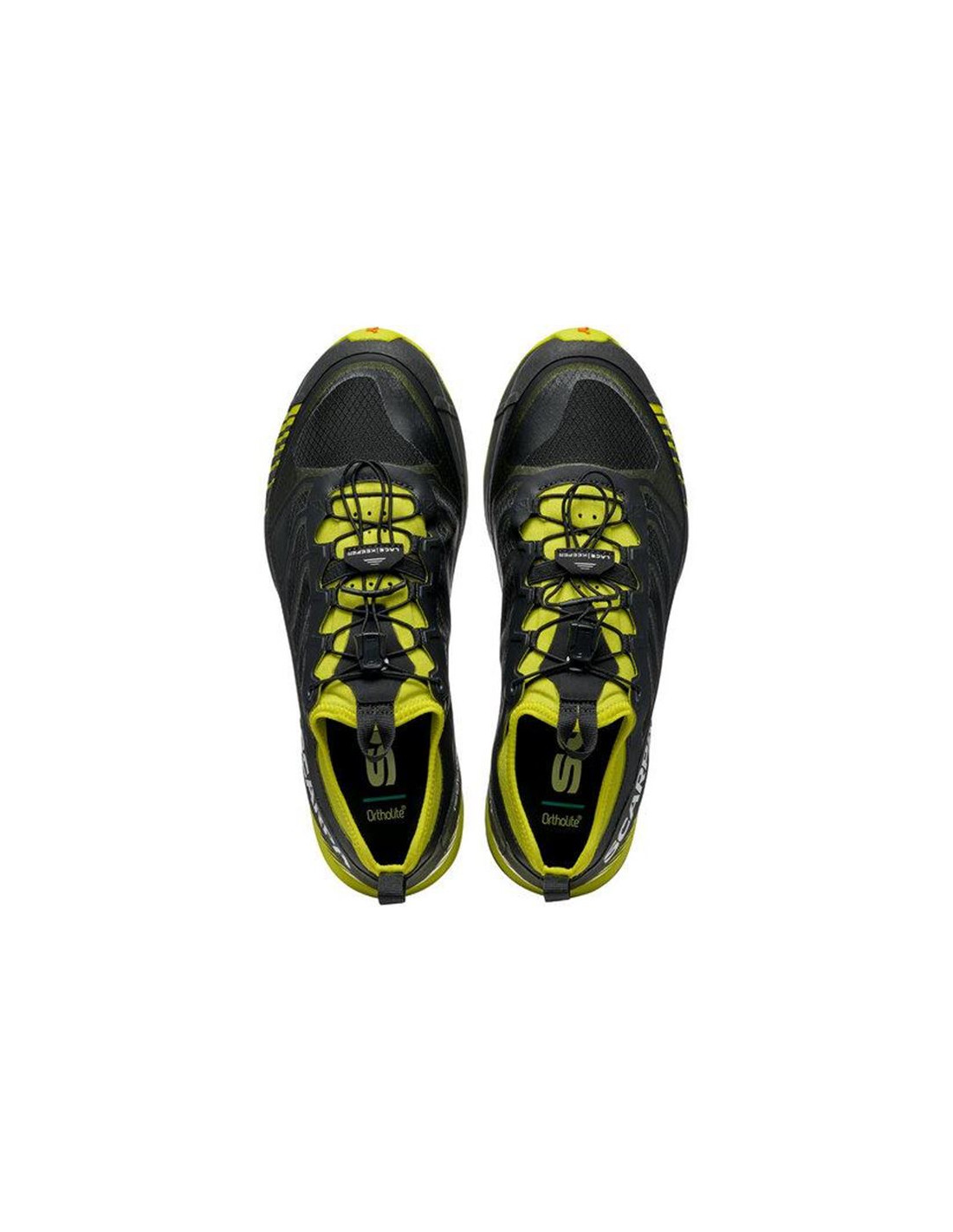 Zapatillas de Trail Scarpa Ribelle Run Negro/Lima Hombre