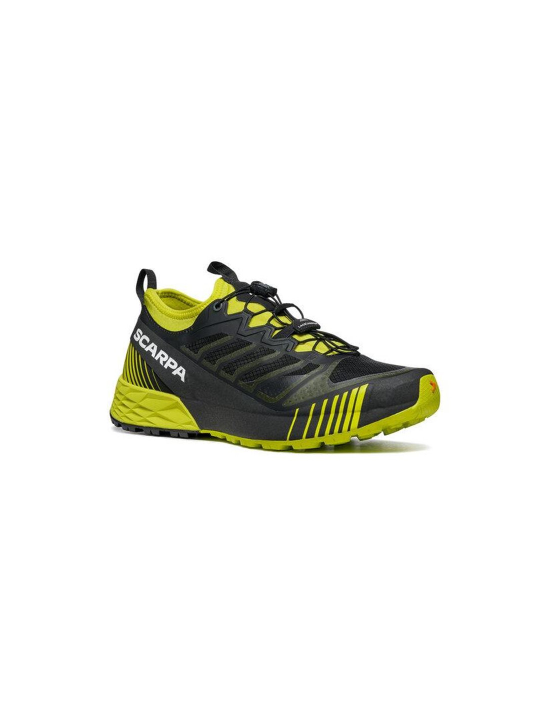 Zapatillas de Trail Scarpa Ribelle Run Negro/Lima Hombre