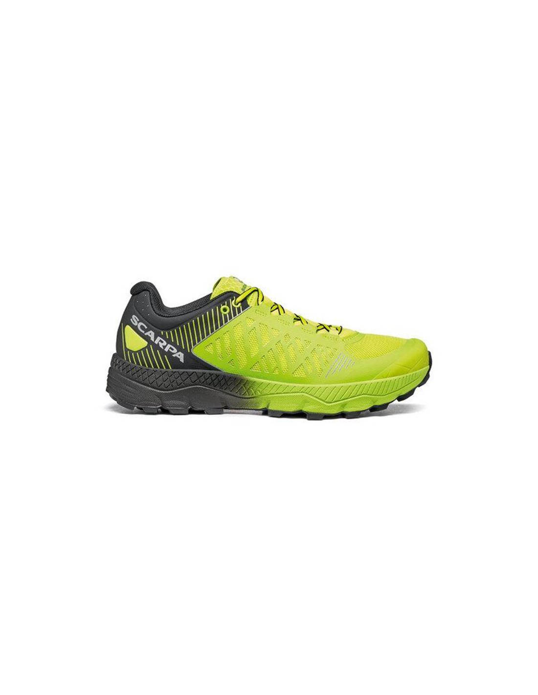 Zapatillas de Trail Scarpa Spin Ultra Acid Lima/Negro Hombre