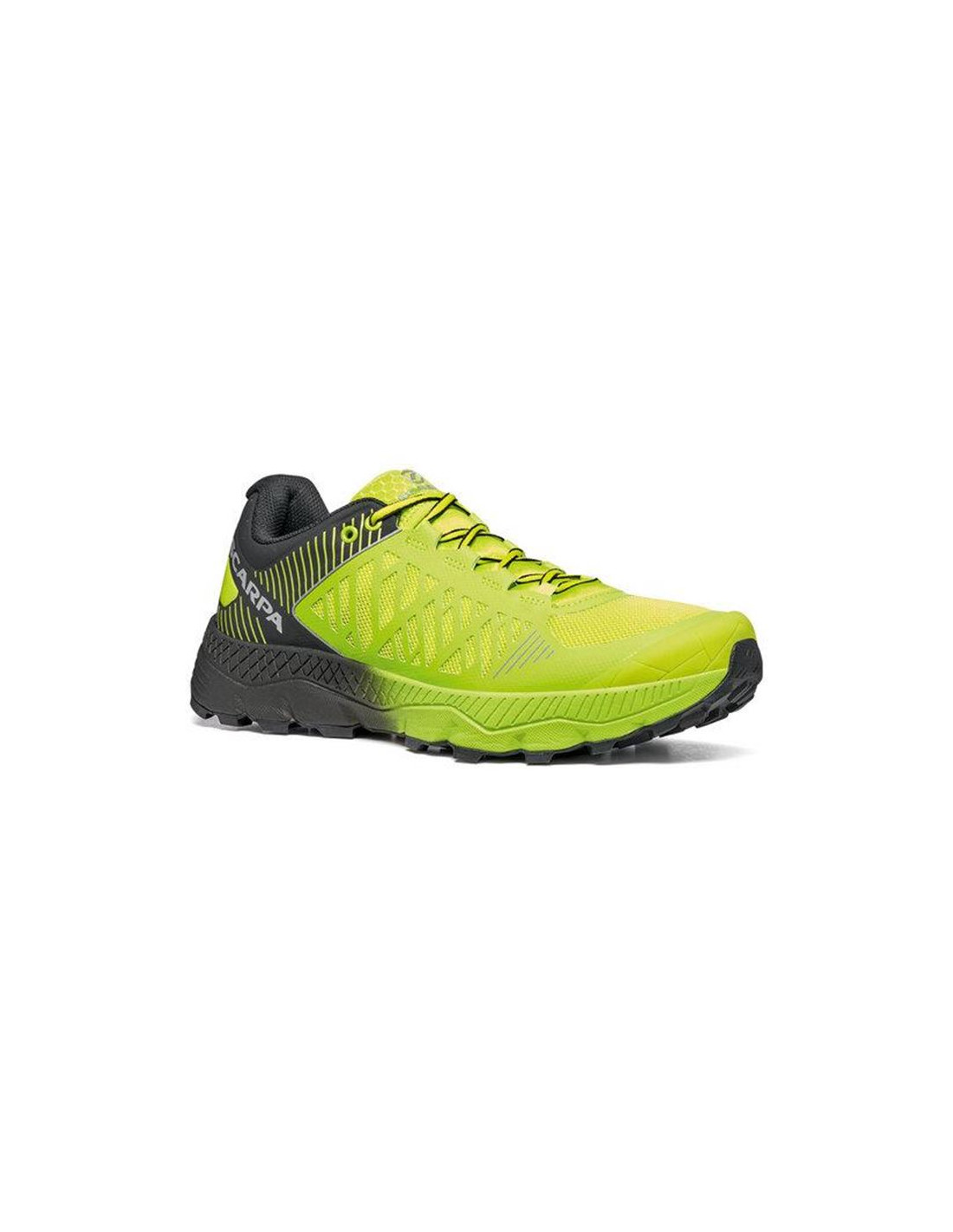 Zapatillas de Trail Scarpa Spin Ultra Acid Lima/Negro Hombre