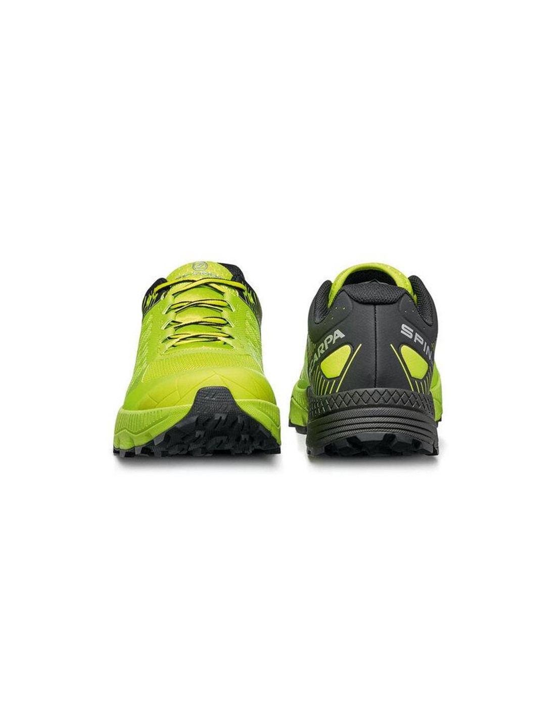 Zapatillas de Trail Scarpa Spin Ultra Acid Lima/Negro Hombre