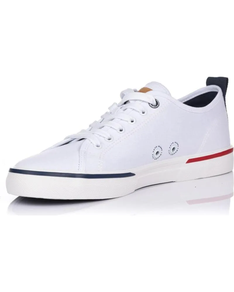 Zapatillas deporte de Hombre PEPE JEANS ZAPATILLAS LONA PMS30811 BLANCO