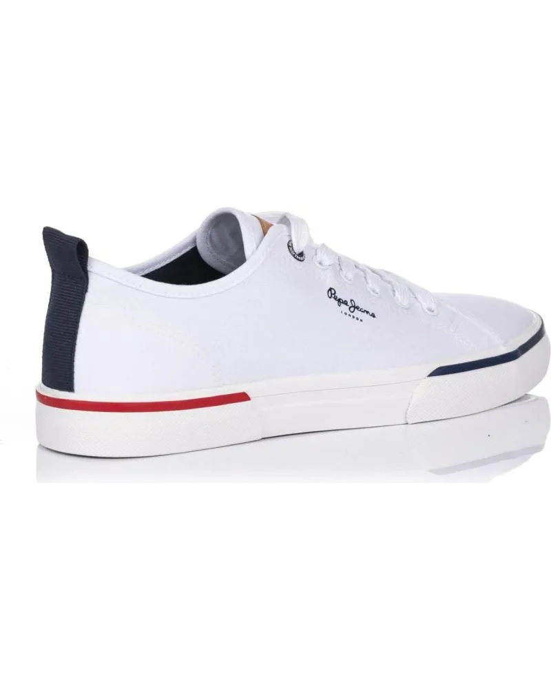 Zapatillas deporte de Hombre PEPE JEANS ZAPATILLAS LONA PMS30811 BLANCO