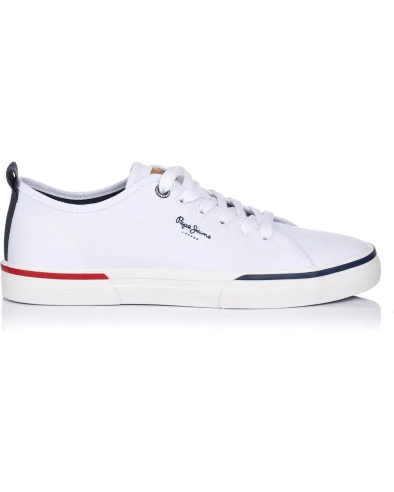 Zapatillas deporte de Hombre PEPE JEANS ZAPATILLAS LONA PMS30811 BLANCO