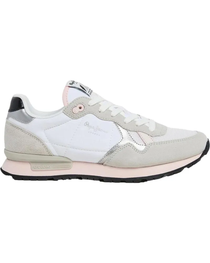 Zapatillas deporte de Mujer PEPE JEANS DEPORTIVA BRIT MIX W PLS40012 LIGHTGREY