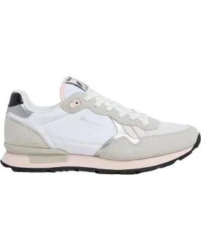 Zapatillas deporte de Mujer PEPE JEANS DEPORTIVA BRIT MIX W PLS40012 LIGHTGREY