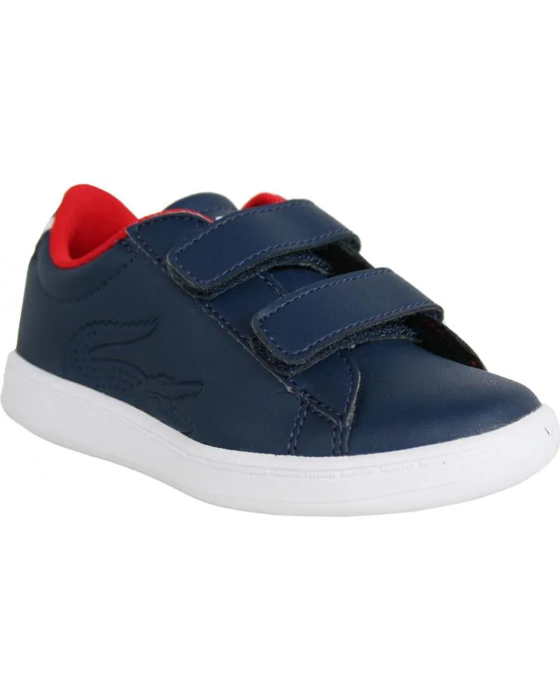 Zapatillas deporte de Niña y Niño LACOSTE 31SPI0002 CARNABY EVO 144 NVY-RED