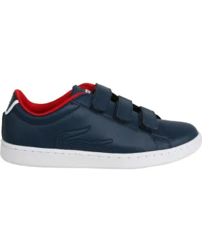 Zapatillas deporte de Niña y Niño LACOSTE 31SPI0002 CARNABY EVO 144 NVY-RED