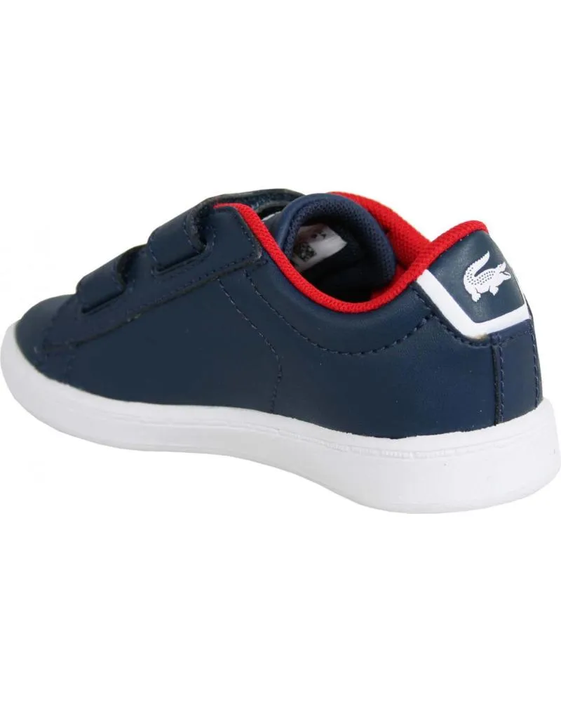 Zapatillas deporte de Niña y Niño LACOSTE 31SPI0002 CARNABY EVO 144 NVY-RED