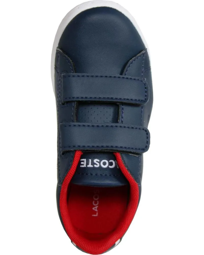 Zapatillas deporte de Niña y Niño LACOSTE 31SPI0002 CARNABY EVO 144 NVY-RED