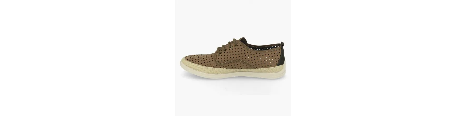 ZAPATILLAS ESPARTO HOMBRE MOD. LAUREANO CUERO