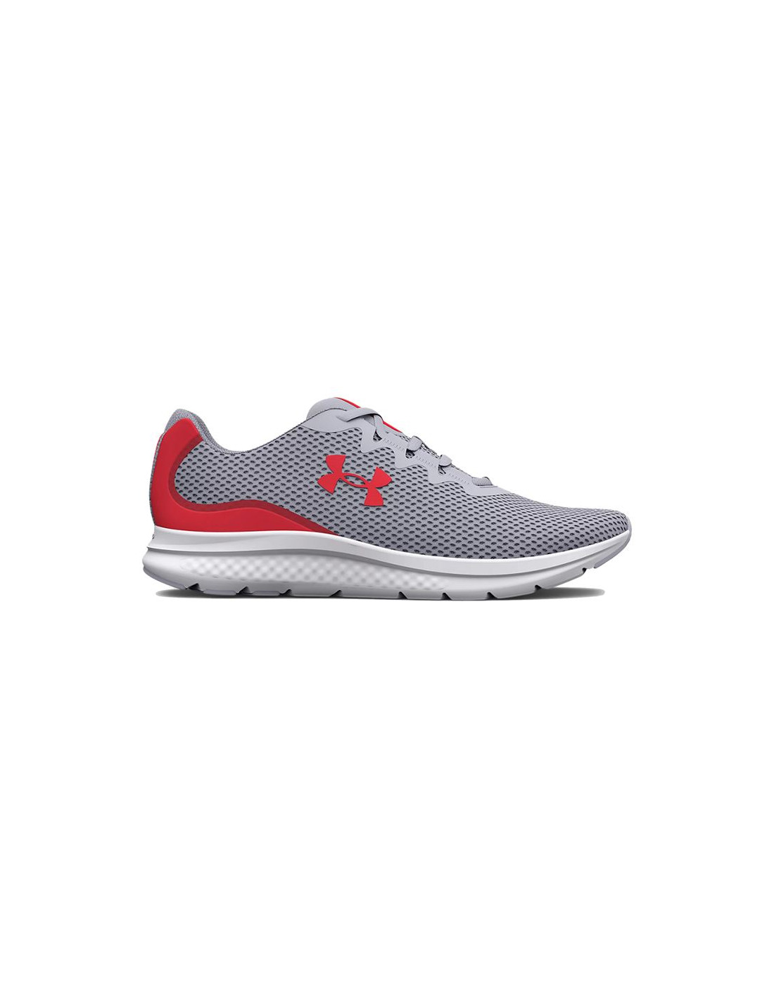 Zapatillas grises de running Under Armour Charged Impulse 3 Hombre