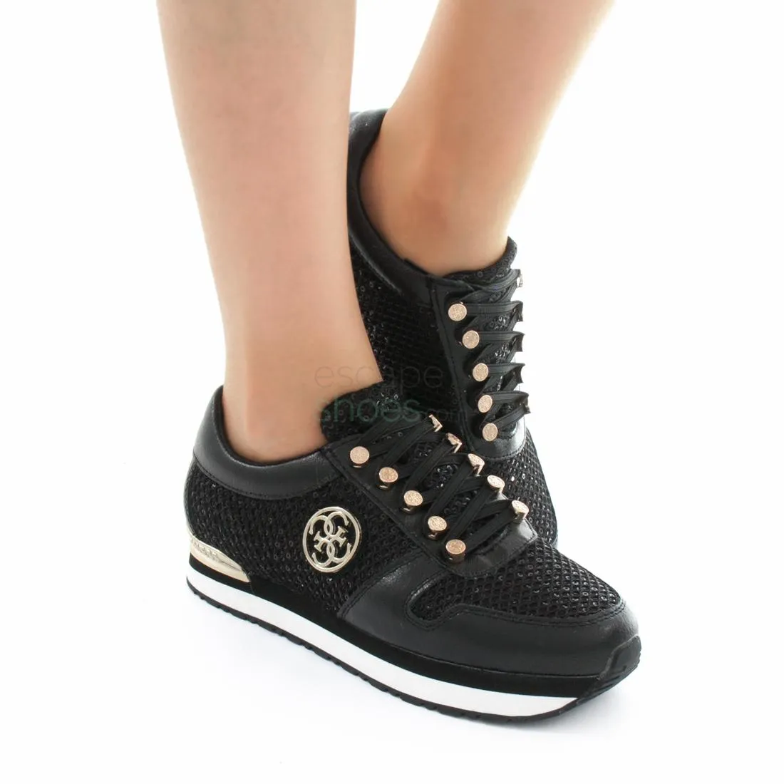 Zapatillas GUESS Roman Black FLROM3LEA12