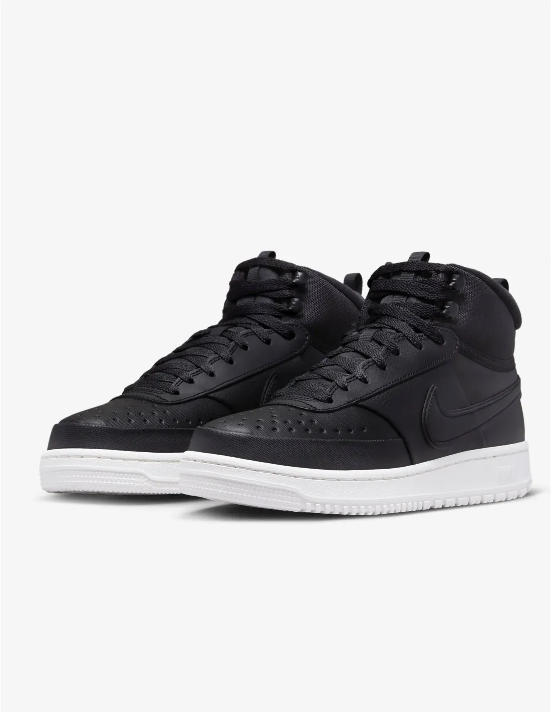 Zapatillas NIKE Court Vision Mid Winter Negras