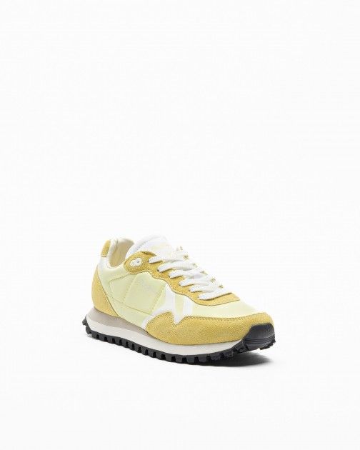 Zapatillas Pepe Jeans London Brit-on Print W Amarillo