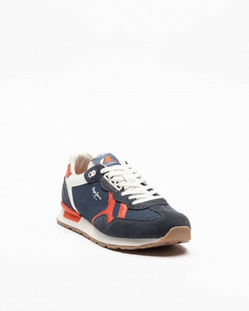 Zapatillas Pepe Jeans London Brit Retro M Azul