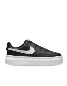 Zapatillas Plataforma NIKE Court Vision Negras